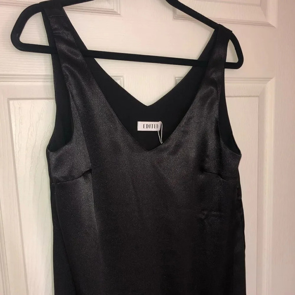 NWOT EDITED Black Dress - Picture 3 of 16